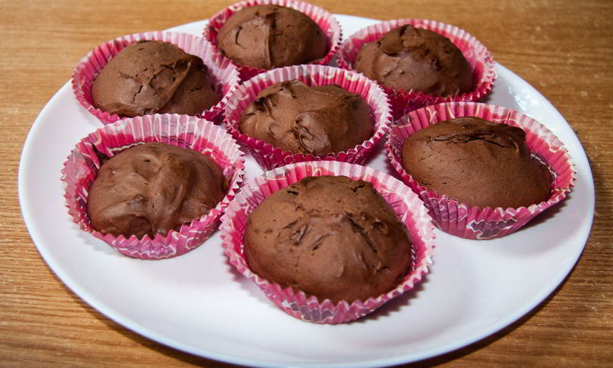 Рецепт нежных шоколадных маффинов