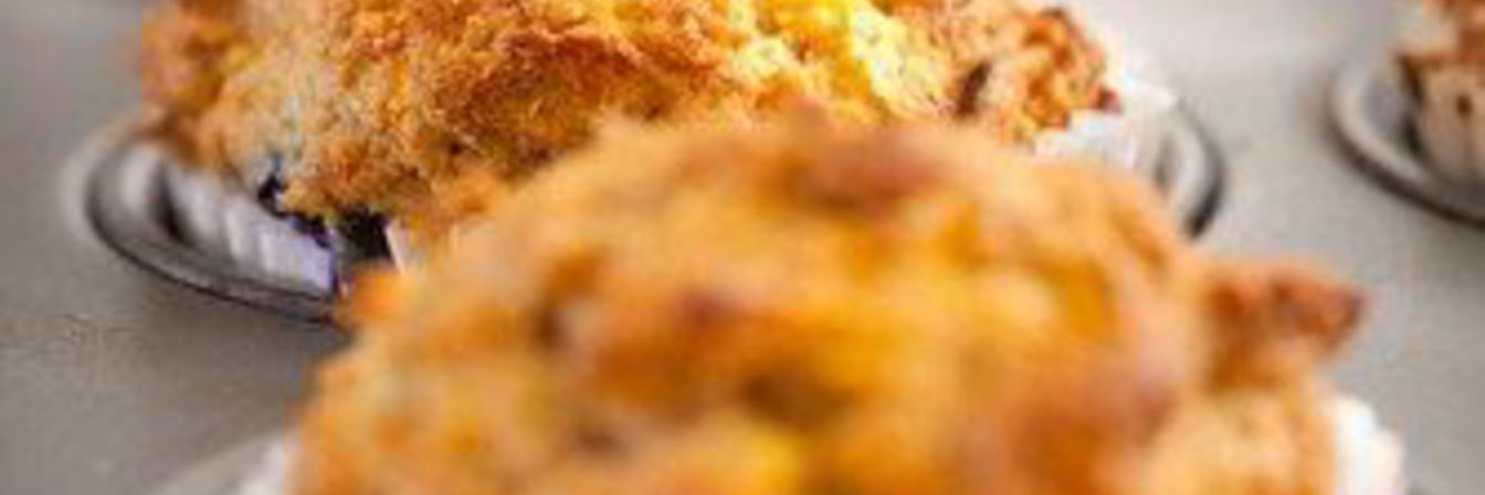 Постные кокосово-морковные маффины с миндалем