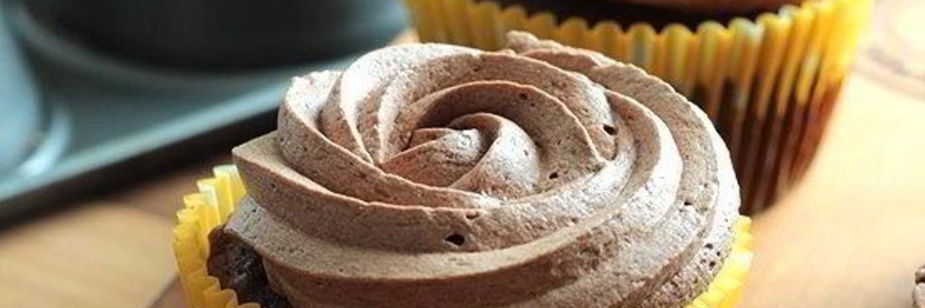 Шоколадные маффины с шоколадной шапочкой