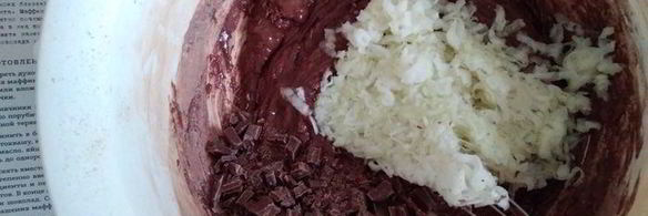 шоколадные маффины с цукини