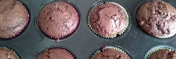 шоколадные маффины с цукини