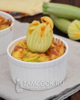 Сырные маффины с цуккини