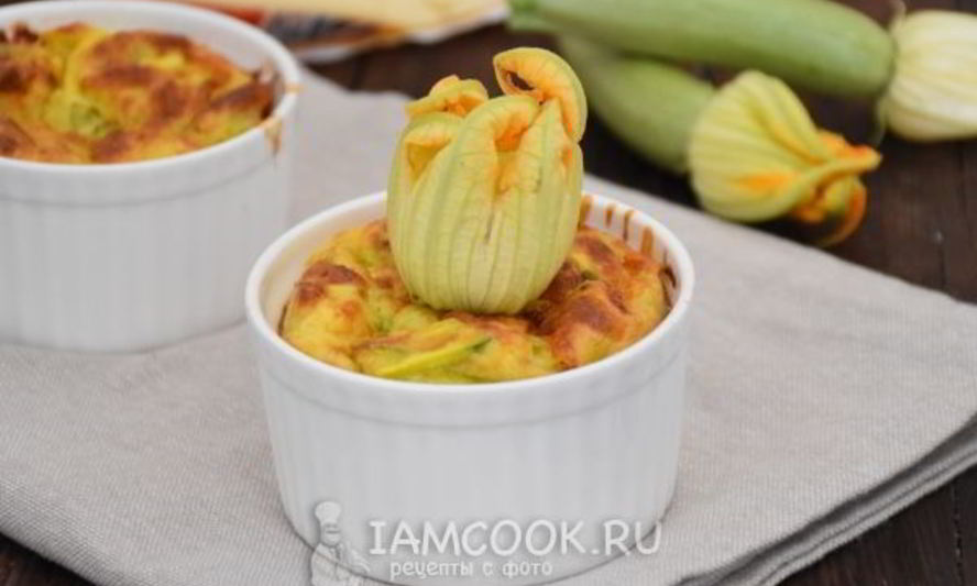 Рецепт сырных маффинов с цуккини