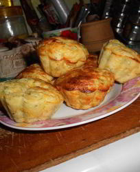 Сырные маффины