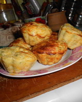 Сырные маффины