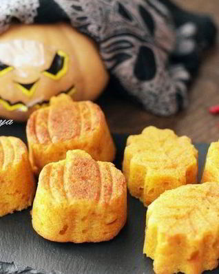 Тыквенно-морковные маффины на Хеллоуин