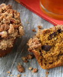 Тыквенные маффины с орехами