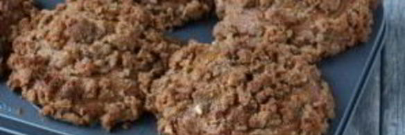 тыквенные маффины с орехами