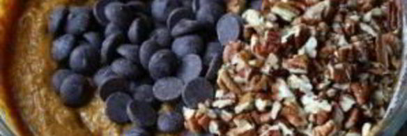 тыквенные маффины с орехами