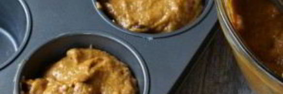 тыквенные маффины с орехами