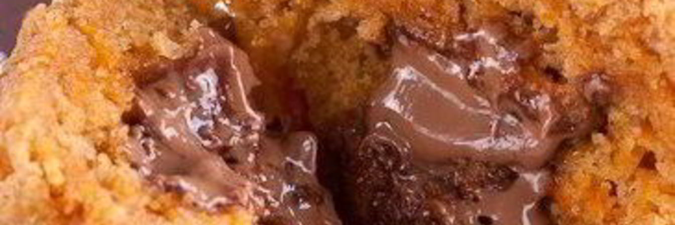 Тыквенные маффины с шоколадом