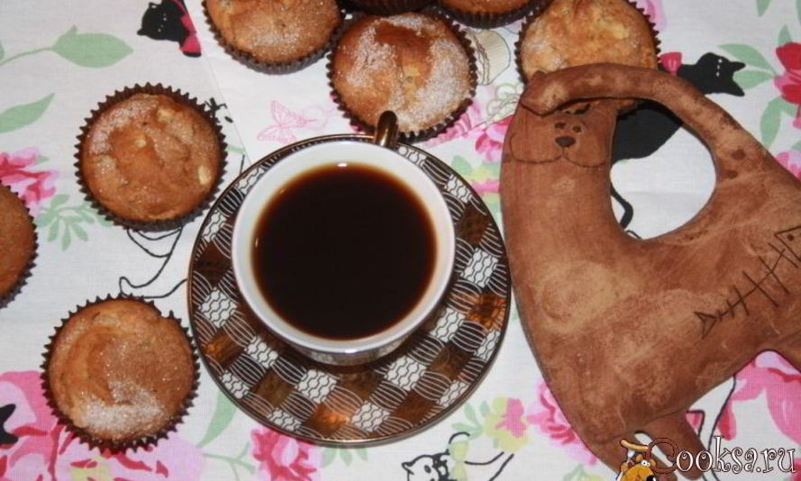 Рецепт яблочно-медовых маффины