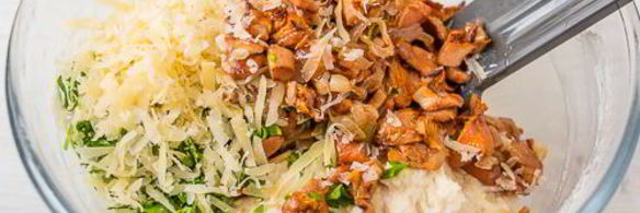 закусочные маффины с лисичками