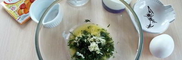 закусочные маффины с сыром и укропом