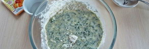 закусочные маффины с сыром и укропом