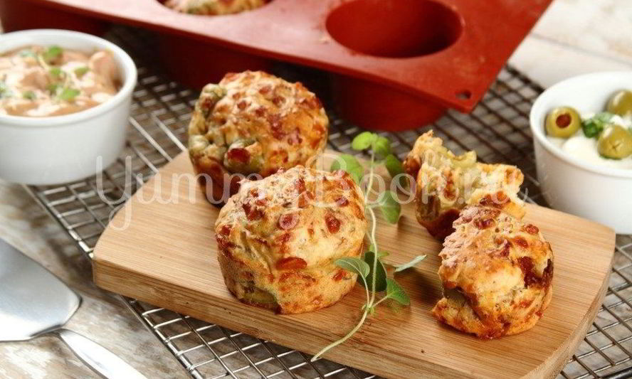 Рецепт закусочных маффинов