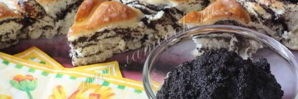 маковая начинка для рулетов