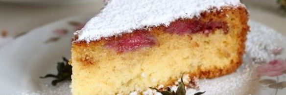 манник с клубникой