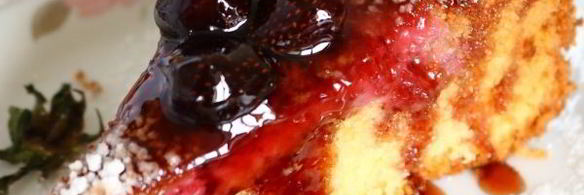 манник с клубникой