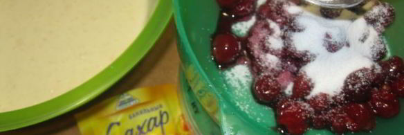 манник с вишней