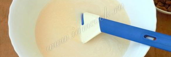 постный шоколадный манник