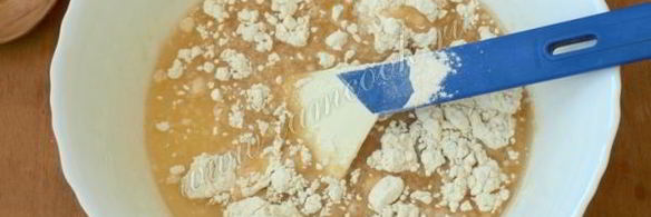 постный шоколадный манник