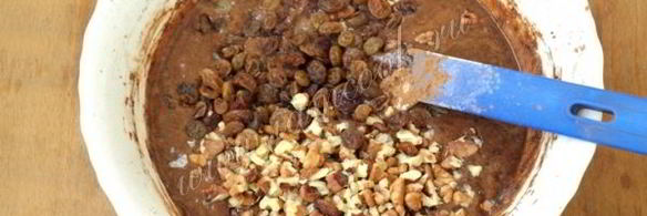 постный шоколадный манник