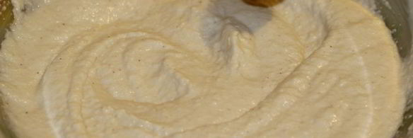 шоколадный манник с халвой