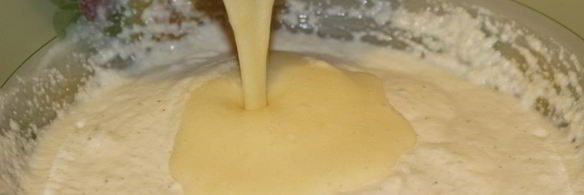 шоколадный манник с халвой