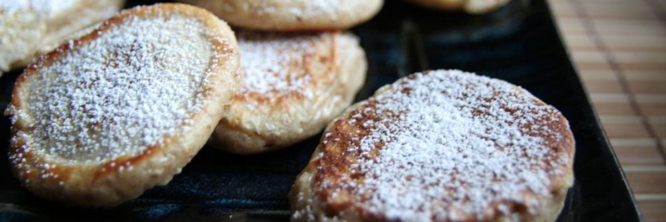 Бабушкины оладьи на кефире с корицей