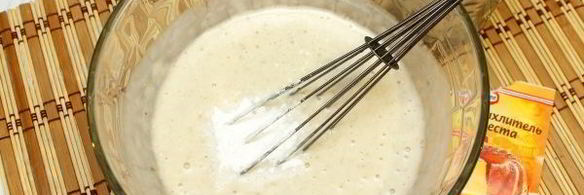 банановые оладьи на молоке