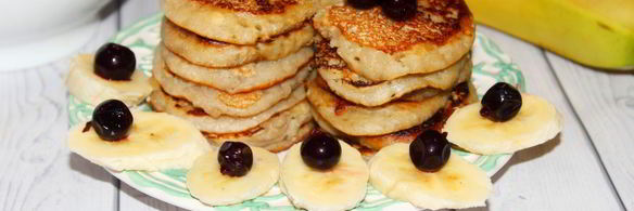 банановые оладьи