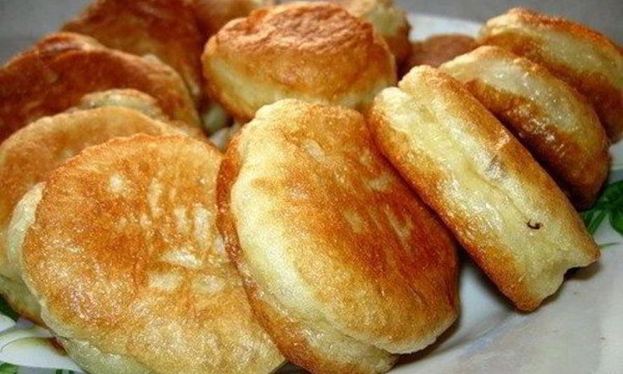 Рецепт домашних оладий на кефире без дрожжей