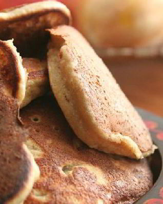 Гречнево-банановые оладьи