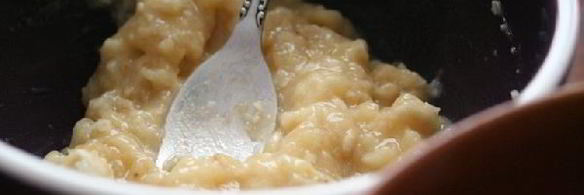 гречнево-банановые оладьи