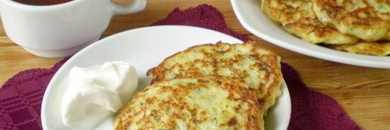 Капустные оладьи с манкой