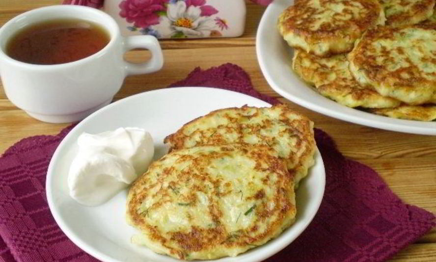 Рецепт капустных оладий с манкой