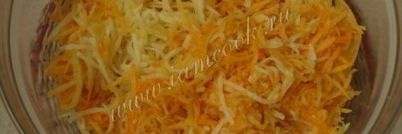 картофельно-тыквенные оладьи