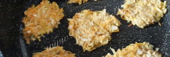 картофельно-тыквенные оладьи