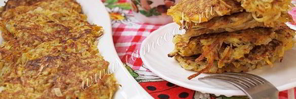 картофельно-тыквенные оладьи