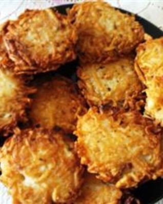 Хрустящие картофельные оладьи