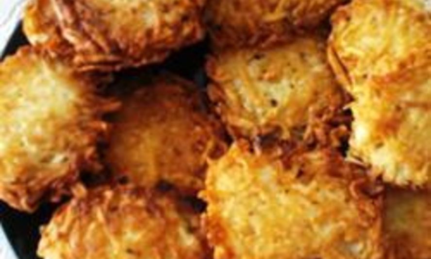 Рецепт хрустящих картофельных оладий