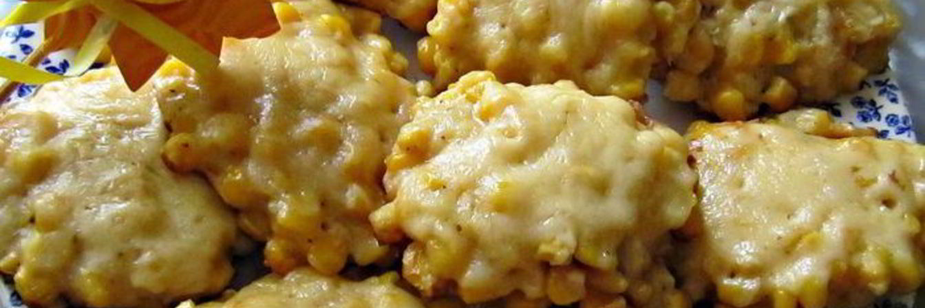 Кукурузные оладушки Солнечные