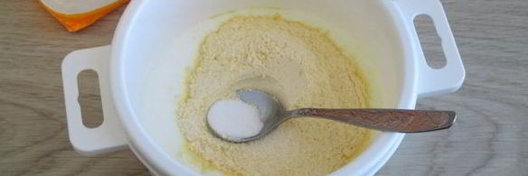 кукурузные оладьи