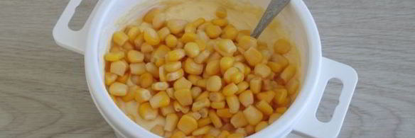 кукурузные оладьи