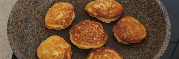 кукурузные оладьи