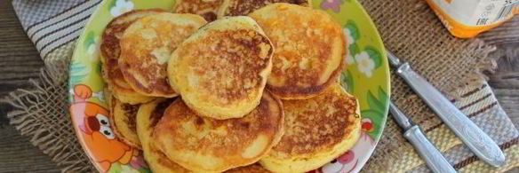 кукурузные оладьи