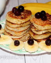 Куриные оладьи