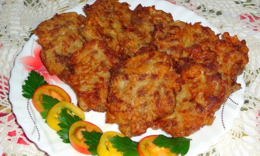 Рецепт мясных оладий