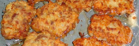 мясные оладьи